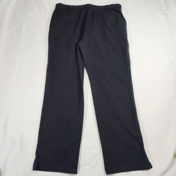 Under Armour Men's Black Straight Golf Pants Pockets Lightweight Size 38 x32 - Picture 2 of 9